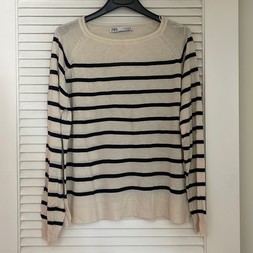 Zara striped sweater
